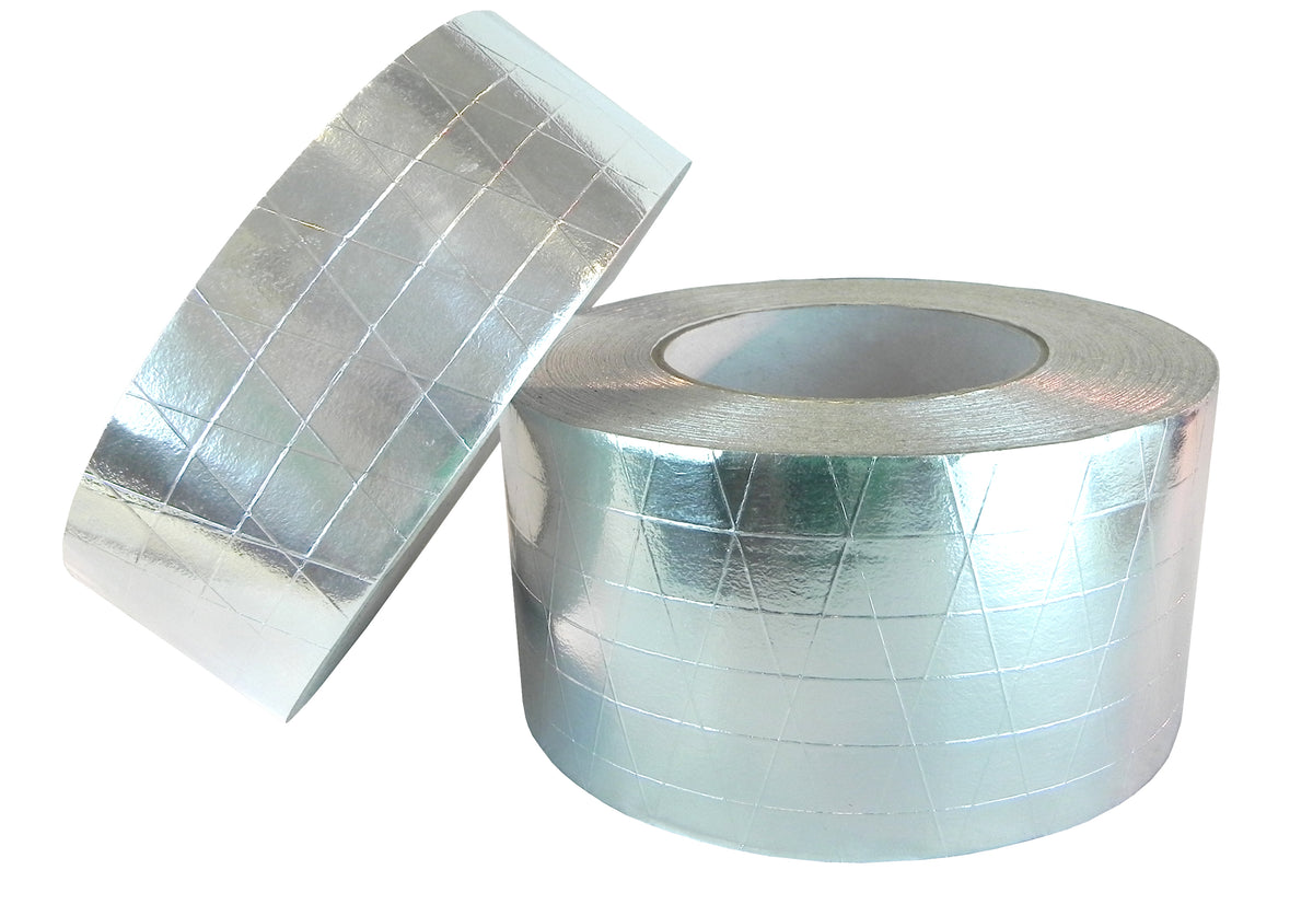 AF-FSK-R Aluminum Foil Scrim Kraft Tape | 6.8 mil | Synthetic Rubber Adhesive | 50 Yard Case