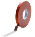 FA-UHB60E Ultra High Bond Foamed Acrylic Tape with Red PE liner 27.34 Yard 59 mil Thick Roll Gray (Case)