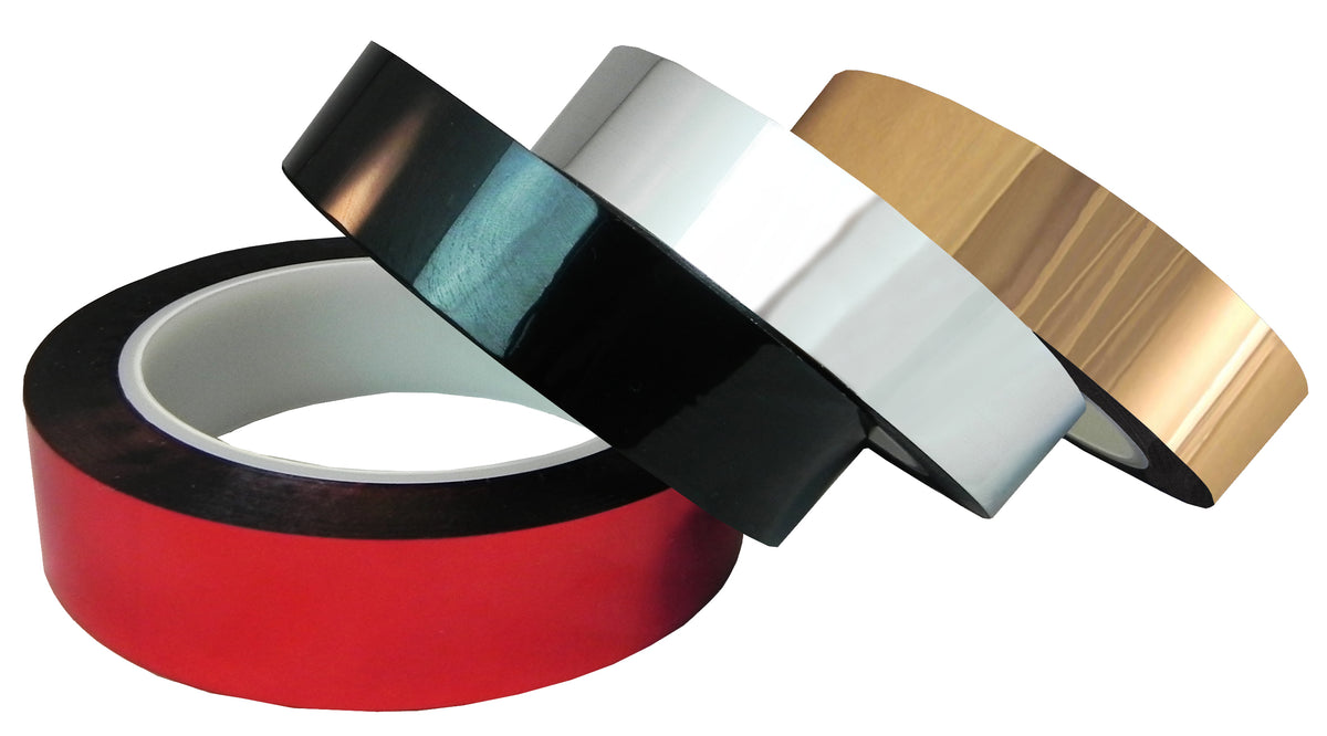 MMYP-1 Metalized Polyester Film 1 mil | MMYP-1 | Acrylic Adhesive | 4 Colors
