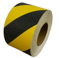 NST-20B/Y Non-Skid Safety Tape | Black/Yellow Stripes | 60 Grit | 32 mil | 20 YD Roll (Case)