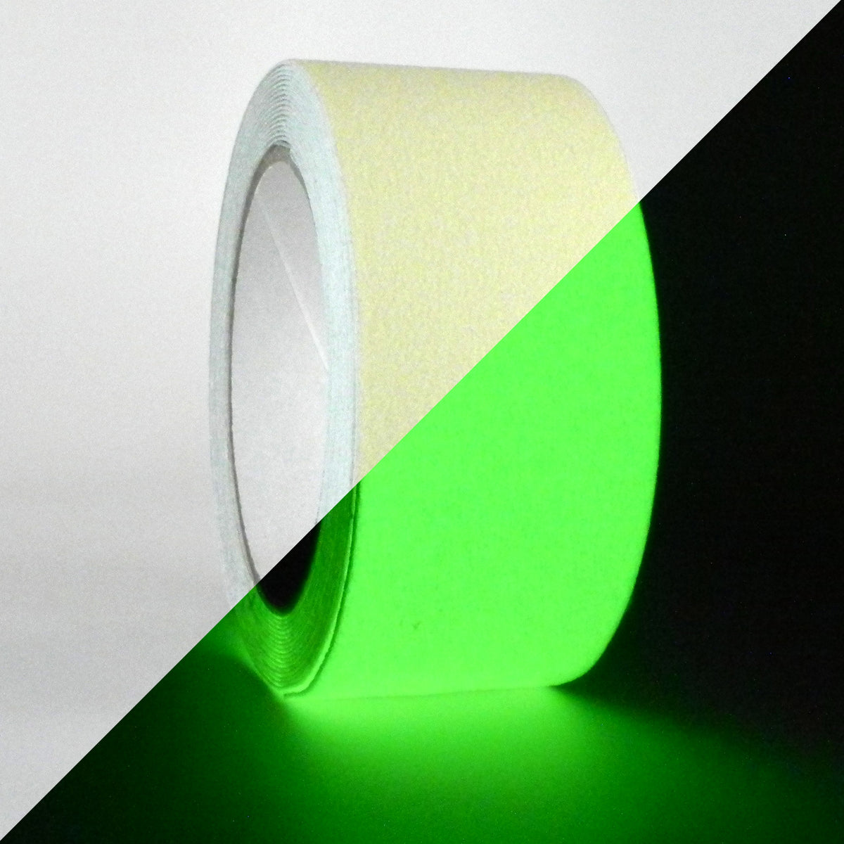 NST-20GL Non-Skid Safety Tape 20 Yard 60 Grit 41.0 mil Thick Roll Glow (Case)