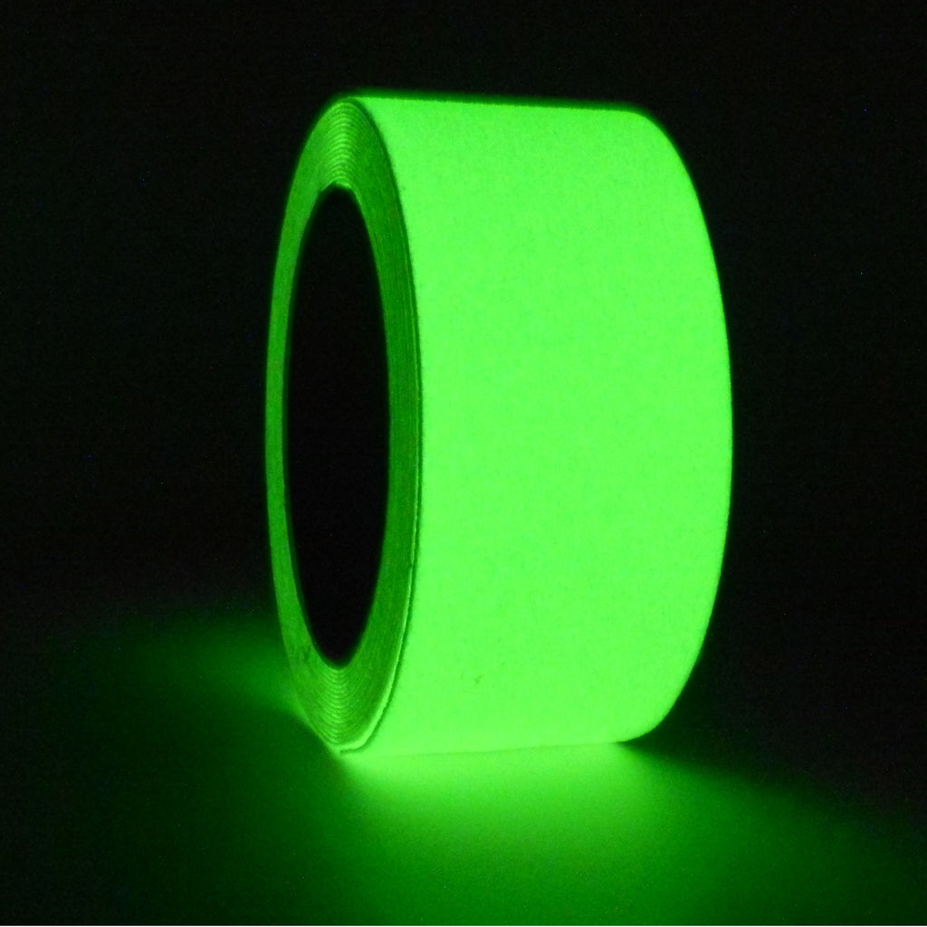 NST-20GL Non-Skid Safety Tape 20 Yard 60 Grit 41.0 mil Thick Roll Glow (Case)