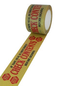 PP20S-T Printed Carton Sealing Tape – STOP/CHECK on Tan Film